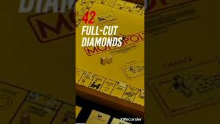 2 million dollar Monopoly board game what diamonds sapphires Rubys lifestyle monopoly diamond [upl. by Koss360]