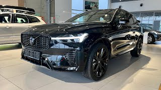 Volvo XC60 B5 Plus BLACKEDITION  Onyx Black  Nappa Charcoal interior RGOR [upl. by Margi654]