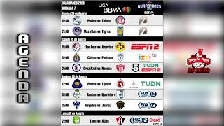 Próximos Partidos Horarios Transmisiones y Pronósticos  JORNADA 7 Apertura 2020  Liga Mx [upl. by Anawd]