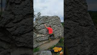 Bouldering  Bor Sekunda 6B bouldering climbing rockclimbing [upl. by Dnalloh999]