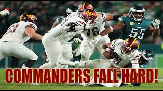 Washington Commanders Lose another Game vs Philadelphia Eagles [upl. by Amyas]