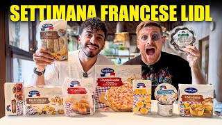 PROVIAMO TUTTO IL CIBO DELLA SETTIMANA FRANCESE DEL SUPERMERCATO LIDL  ABBIAMO TROVATO LE LUMACHE [upl. by Wylde]