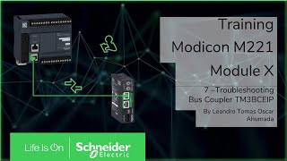 Training  M221  M107 Communication with TM3BCEIP Troubleshooting [upl. by Ahsieki]