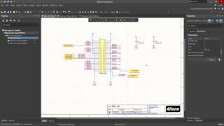 2 Schematic Capture in Altium Designer [upl. by Eesak]