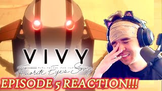 DEATH ROBOTS 🤖  Vivy Fluorite Eyes Song Episode 5 REACTION [upl. by Esyla]