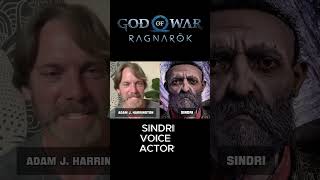 Adam J Harringthon as Sindri voice actor for God of war ragnarok godofwarragnarok shorts [upl. by Thatch39]