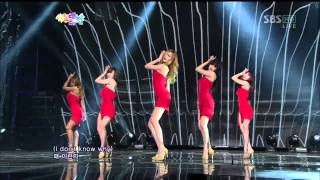 대즐링 레드 Dazzling Red 이 사람 SBS 2012 가요대전 The Color of Kpop 20121229 [upl. by Hannaj]