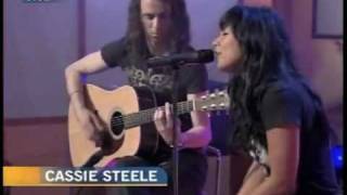 Cassie Steele  Mr Colson Unplugged on Canada AM [upl. by Ecurb559]