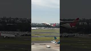 Air India 7878 Takeoff sydneyairport shorts [upl. by Suiratnauq]