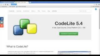 01 Programacion en C Como crear un proyecto en C con IDE Codelite [upl. by Rosenfeld265]