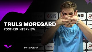 Truls Moregard PostRound of 16 Interview  WTTFrankfurt 2024 [upl. by Koeninger]