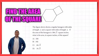 Difficult Area and Triangles Geometry Question on the SAT Math [upl. by Fauman]