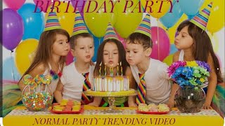 BIRTHDAY PARTY 🎉 मस्ती करते हुए।trending yt video nemet maxer 🥞🥞 [upl. by Tannenbaum]