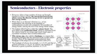 Semiconductors  Doped Semiconductors  ptype  ntype [upl. by Yvonne]