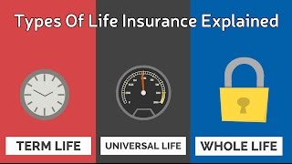 Types Of Life Insurance Explained [upl. by Norvin]