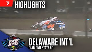 Short Track Super Series at Delaware Intl Speedway 5824  Highlights [upl. by Eciram]