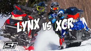 2022 Lynx RAVE RE vs 2022 Polaris INDY XCR [upl. by Mireille]