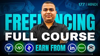 Freelancing Full Course for Beginners  Fiverr Upwork LinkedIn amp More  Earn Money Online  177 [upl. by Derag805]