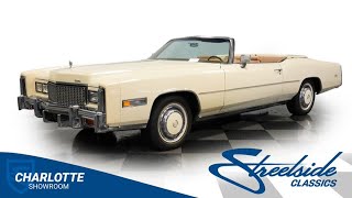 1976 Cadillac Eldorado Convertible 8925CHA for sale  Charlotte Atlanta Dallas Tampa Phoen [upl. by Regdirb]