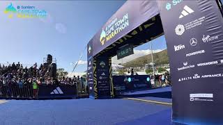 Sanlam Cape Town Marathon 2024  Finish Line Live [upl. by Gould433]