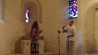 Aulos and Voice Ancient Trance in St Flour [upl. by Arbuckle]