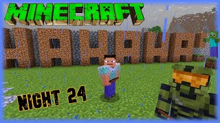 We Got Pranked By Goatman MINECRAFT SURVIVAL Night 24 [upl. by Ayad]