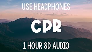 Cupcakke  CPR  1 Hour 8D Audio [upl. by Havard]