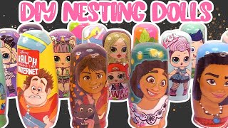 DIY Nesting Dolls Collection Encanto Disney Nesting Dolls [upl. by Areem869]