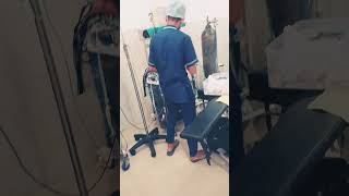 I am preparing the operation theatre for A orthopaedic Surgery orthopedics viralvideo viralshort [upl. by Seko427]