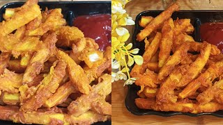 Potato Ginger French Fries Recipe 🍟  Crispy Kfc French Fries Recipe  Easy Recipe [upl. by Euqinotna491]