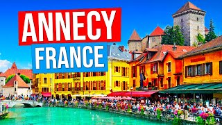 ANNECY  FRANCE in 4K City tour of Annecy France in 4k [upl. by Idet882]