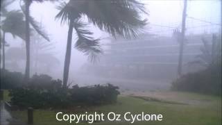 Severe Tropical Cyclone Marcia Chase Yeppoon [upl. by Eidnyl]