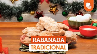 Rabanada tradicional — Receitas TudoGostoso [upl. by Akcire39]