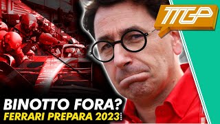 BINOTTO DEMITIDO FERRARI JÁ PENSA 100 NA F1 2023  TT GP 78 [upl. by Gabbey]