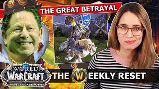 Real Talk About The Blizzard Staff Massacre And The Special New Loot Of 815  WoW BfA News [upl. by Everick902]