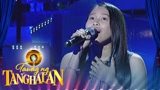 Tawag ng Tanghalan Angelique Perez  Sana Bukas Pa Ang Kahapon [upl. by Bael]