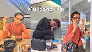 Korean Street Food Chicken Rice Family Mart Tealive MUKBANG TRIP  Weekly Vlog [upl. by Joela105]