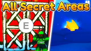 ALL SECRET AREAS in Pet Simulator X  FREE Huges Shiny Boost April Fools amp More [upl. by Anirtal]