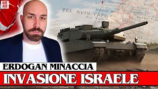 Il PRESIDENTE TURCO vuole INVADERE ISRAELE [upl. by Edroi617]