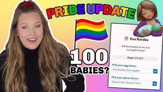 BITLIFES PRIDE UPDATE  SURROGACY IS 100 BABIES POSSIBLE [upl. by Noreh]