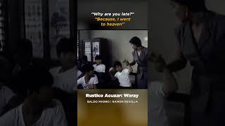 quotBecause I went to heavenquot  Rustico Acuzar Waray  CineMo shorts cinemo action [upl. by Naivat]