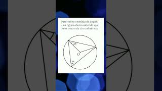 ÂNGULOS NA CIRCUNFERÊNCIA circunferência angulosnacircunferencia ângulos geometria matematica [upl. by Wilden854]