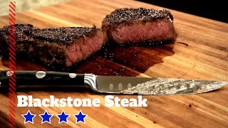 Blackstone Griddle Steak How to cook a steak [upl. by Maier]