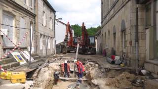 Travaux Place Charles de Gaulle Nogent 2016  2018 [upl. by Scheer]