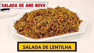 Para o seu Ano Novo essa deliciosa SALADA DE LENTILHA [upl. by Minny]