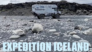 Mercedes Benz ZETROS 4x4 EXMO  ICELAND  The Lieutenant and the C  Crew  Full Length Video [upl. by Sandon]