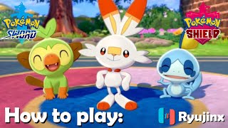 2024 How to play Pokemon Sword amp Shield on PC Ryujinx Emulator [upl. by Mcclimans]