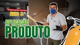 Higienização de Sofá Profissional  Aplicação dos Produtos  AULA 3 [upl. by Rowney281]