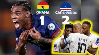 Ghana vs Cape Verde final score result highlights as underdogs earn late win shocks at AFCON 2023 [upl. by Hawger]