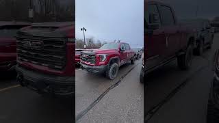 2024 GMC Sierra HD 2500 Duramax AT4X AEV 104k vs 5th Gen 2019 Ram Cummins Built overland truck [upl. by Atinniuq902]